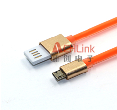 正反插數據線 鋁合金USB2.0數據線 充電傳輸二合一