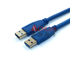 USB 3.0 移動硬盤數據線 延長線 AM轉AM 連接線高速傳輸