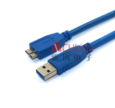 USB3.0硬盤數據線 3.0AM轉MICRO USB線