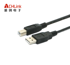 USB2.0打印機線 A公對B公數據線 優質黑色白色打印機線