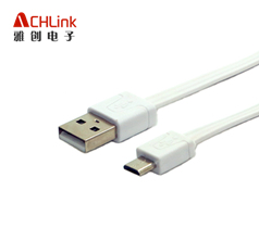 USB2.0 MICRO數(shù)據(jù)線 邁克V8數(shù)據(jù)線 移動(dòng)電源白色充電線