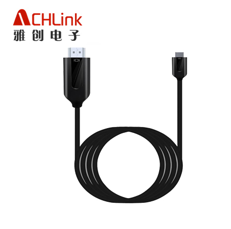 type c to 手機轉高清視頻轉換線usb3.1 cable type c轉高清線