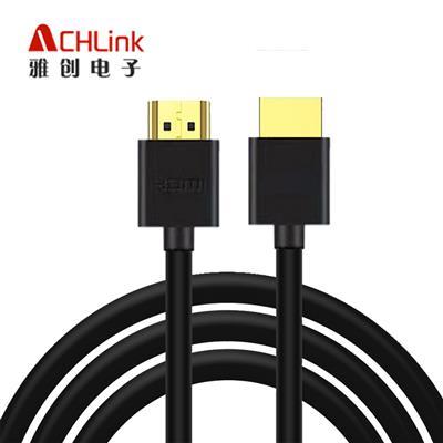 廠家供應 音頻視頻線HDMI 2.0 4K*2K高清線 電視 投影機連接線